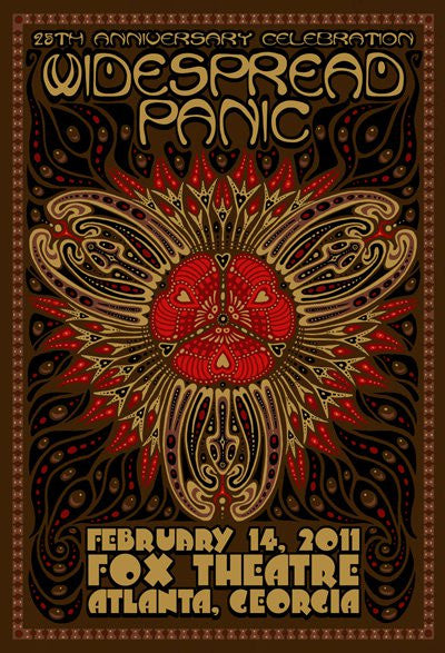 2011 Widespread Panic Atlanta Fox - Zen Dragon Gallery