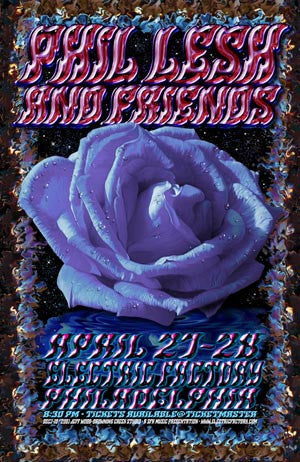2001 Phil Lesh and Friends Philly Litho