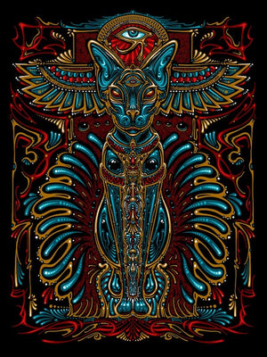 2021 Sphinx Kitty Art Print