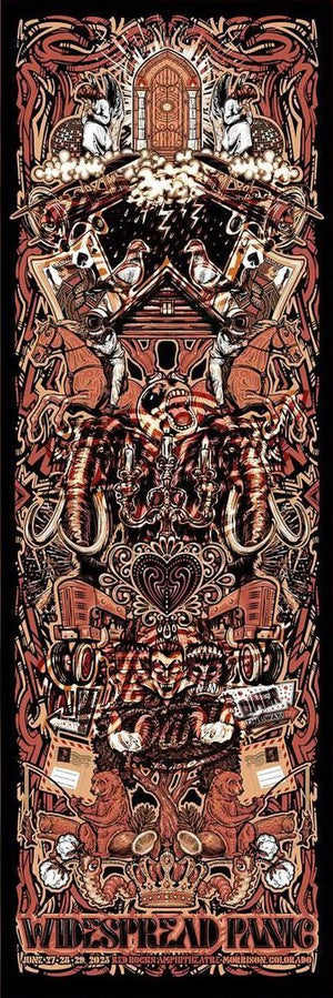 2025 Widespread Panic Red Rocks