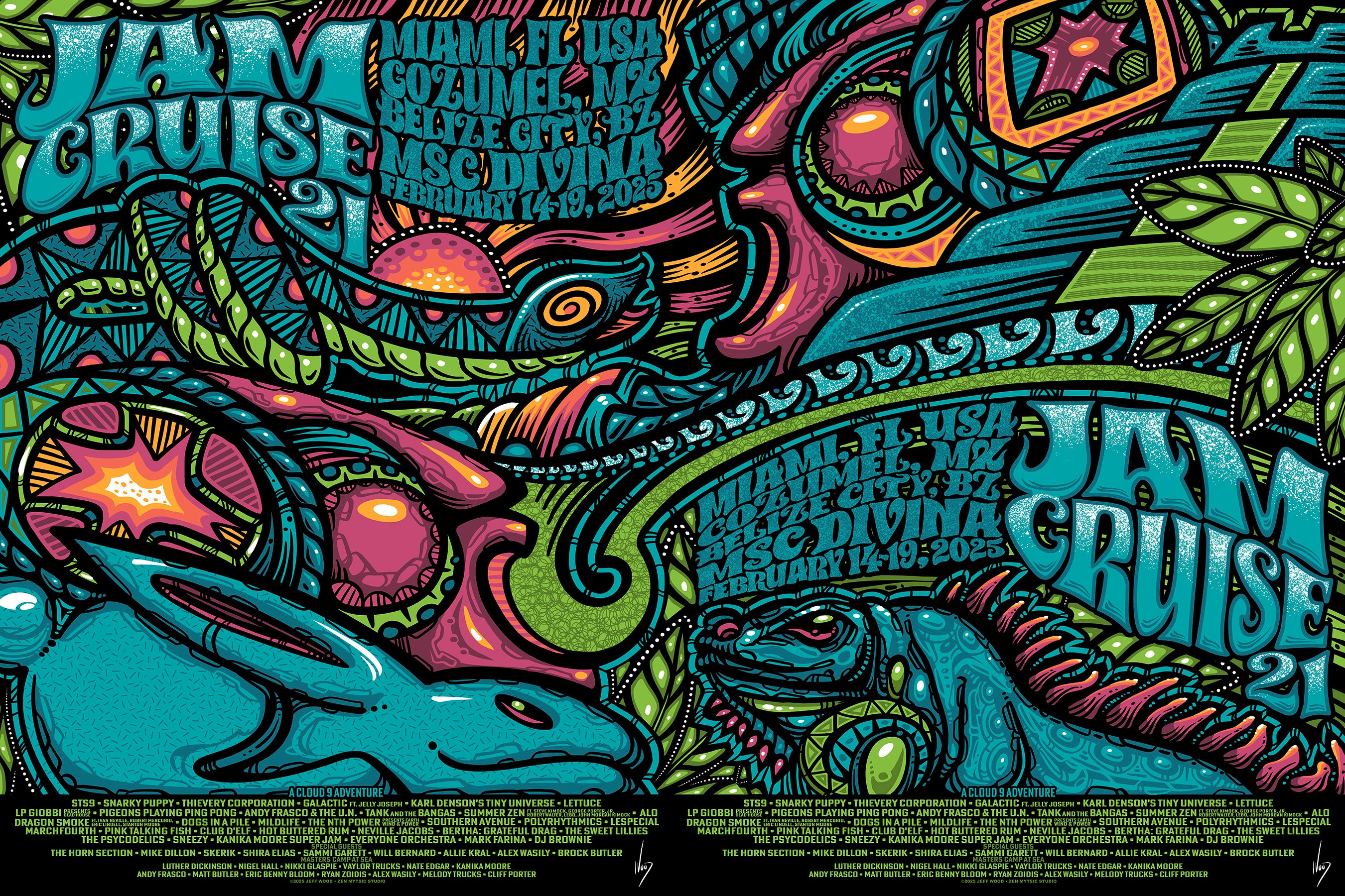 Yo-Sea & HIYADAM 『Dreaming City 』7inch All-City Zig Zag Road Bike (Honeydew Bling) (Shimano 105