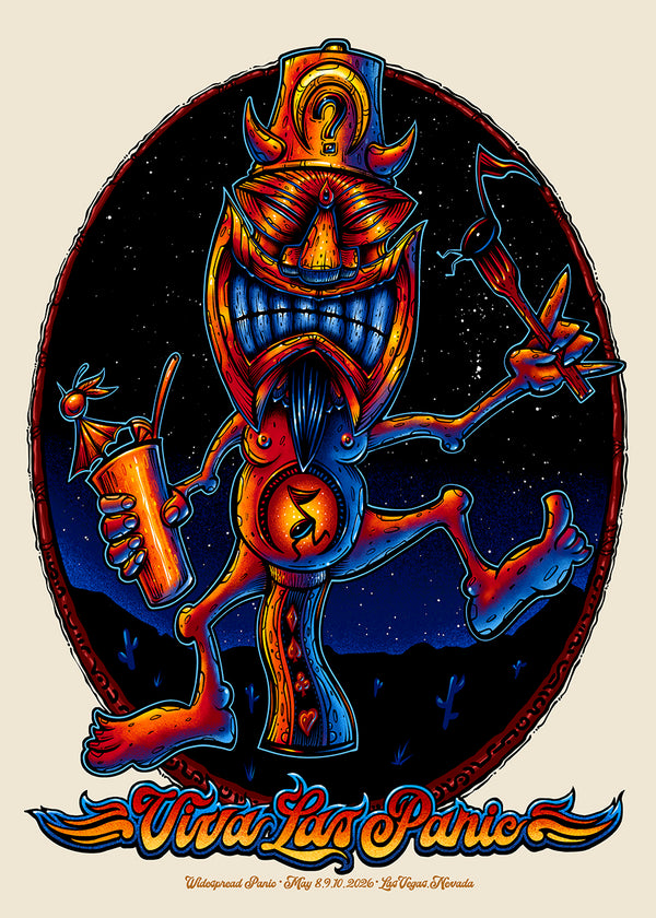 2026 WIDESPREAD PANIC VEGAS MINI - Zen Dragon Gallery
