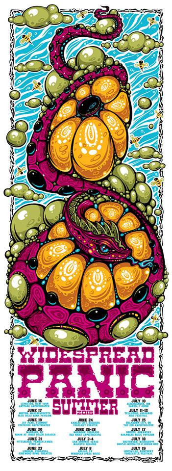 2015 Widespread Panic Summer Tour - Zen Dragon Gallery
