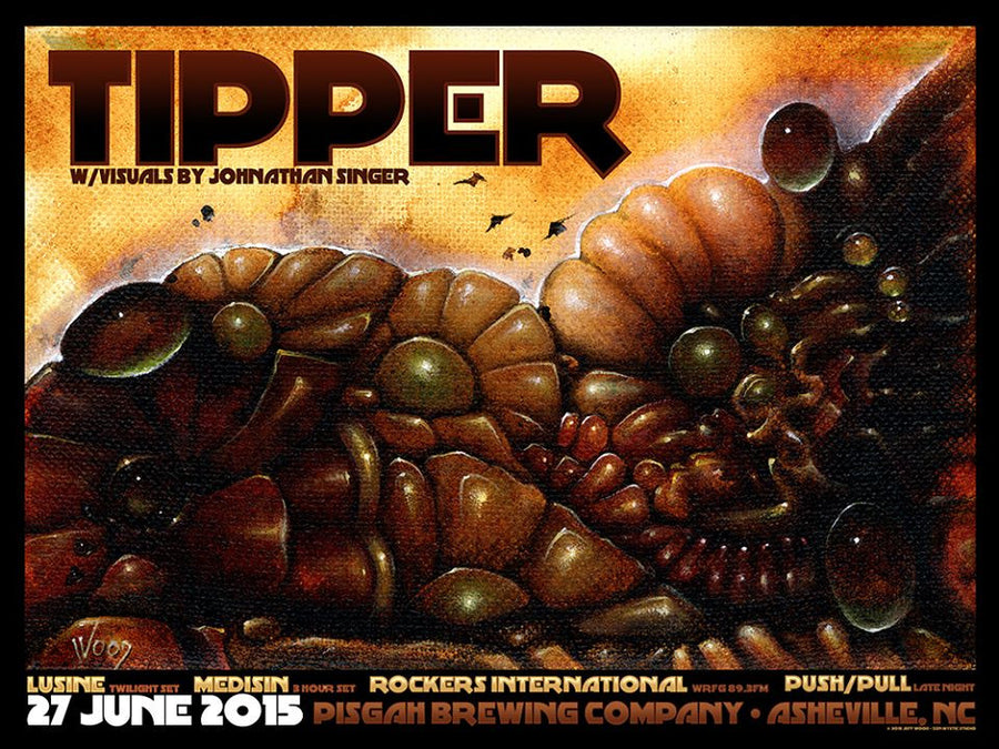 2015 Tipper Pisgah Brewery Litho
