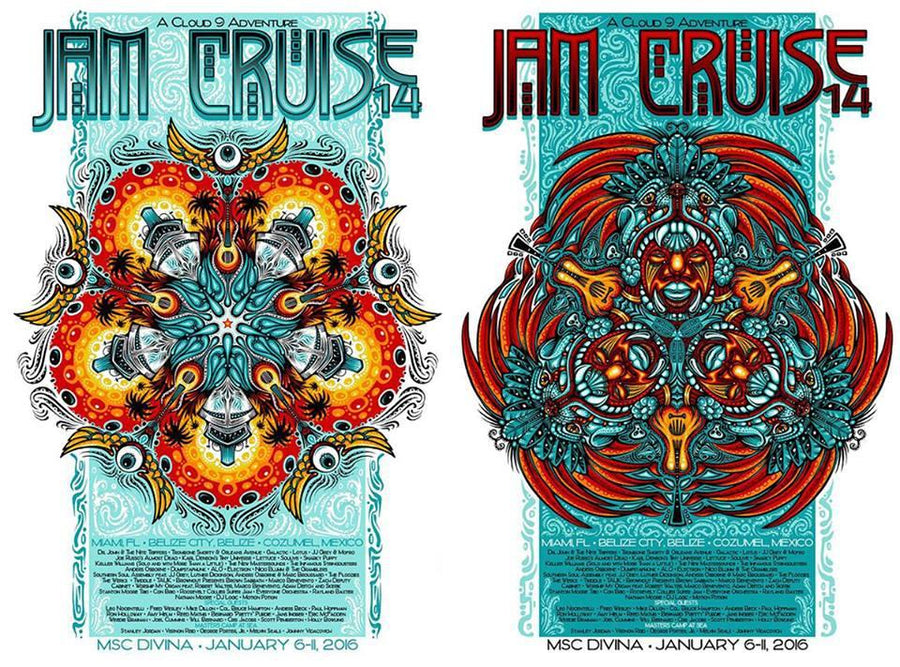 2016 Cloud 9 Adventures Jam Cruise 14