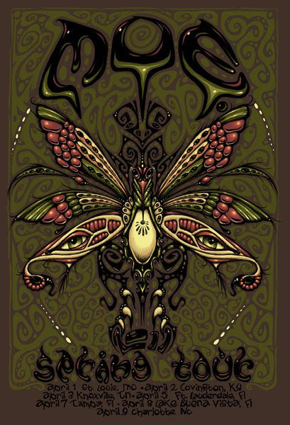 2011 moe. Spring Tour - Zen Dragon Gallery