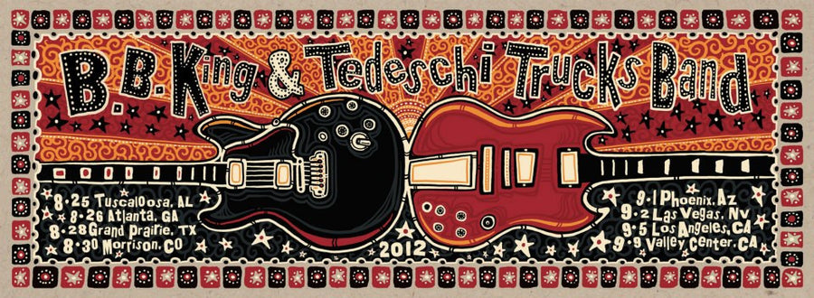 2012 BB King & Tedeschi Trucks Tour - Zen Dragon Gallery