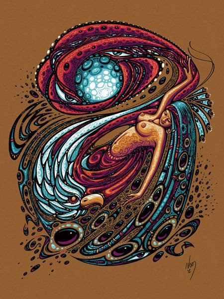 2012 Witchy Woman Art Print - Zen Dragon Gallery