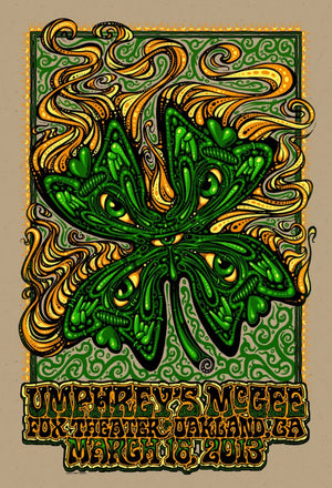 2013 Umphrey's McGee Oakland - Zen Dragon Gallery
