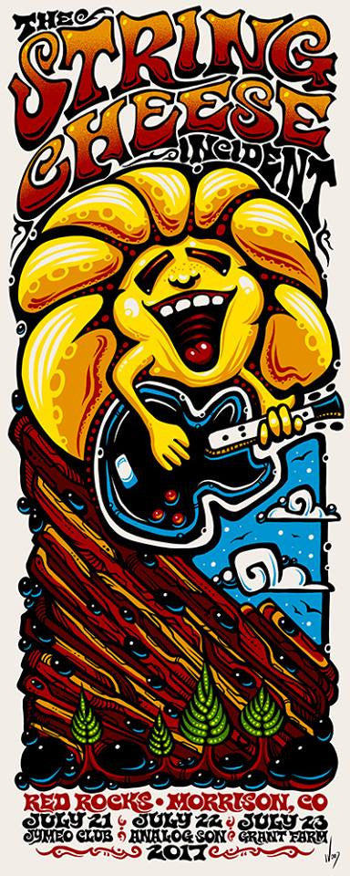 String Cheese Red Rocks 2017 String Cheese Incident Red Rocks - Zen Dragon Gallery