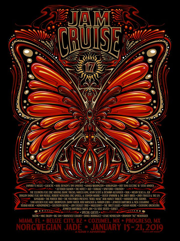 2019 Cloud 9 Adventures Jam Cruise 17 - Zen Dragon Gallery
