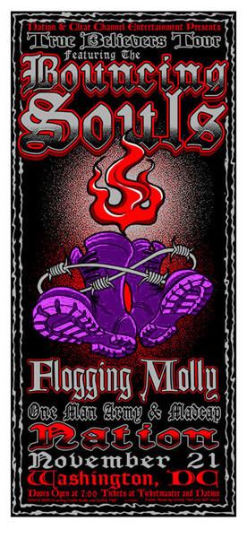2001 Bouncing Souls Flogging Molly