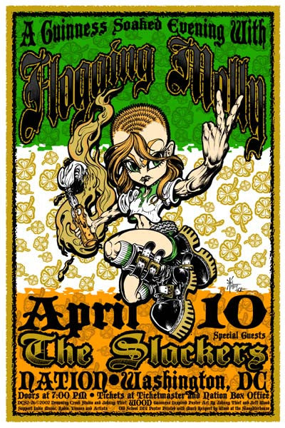 2002 Flogging Molly DC - Zen Dragon Gallery