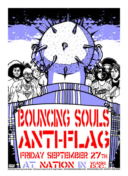 2002 Bouncing Souls Anti-Flag - Zen Dragon Gallery
