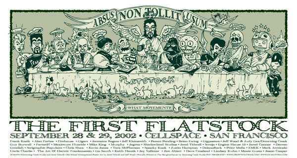 2002 Flatstock - The Last Supper