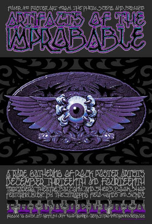 2002 Artifacts of the Improbable Event Poster - Zen Dragon Gallery