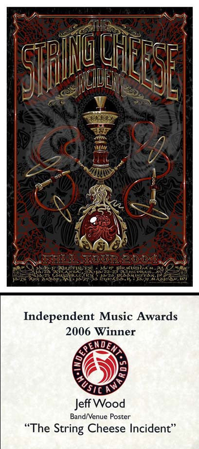 The String Cheese Incident ポスター 限定750枚 The String Cheese Incident July 18 + 19 at Red Rocks 2025