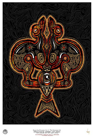 2005 Rapa Nui Expressobeans Art Print - Zen Dragon Gallery
