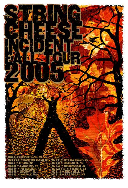 2005 String Cheese Incident Fall Tour - Zen Dragon Gallery