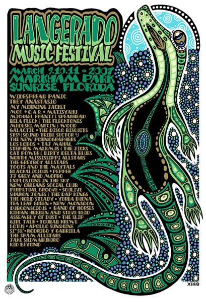 アート・デザイン・音楽 TERRYWORLD 2007 Langerado Music Festival - Zen Dragon Gallery