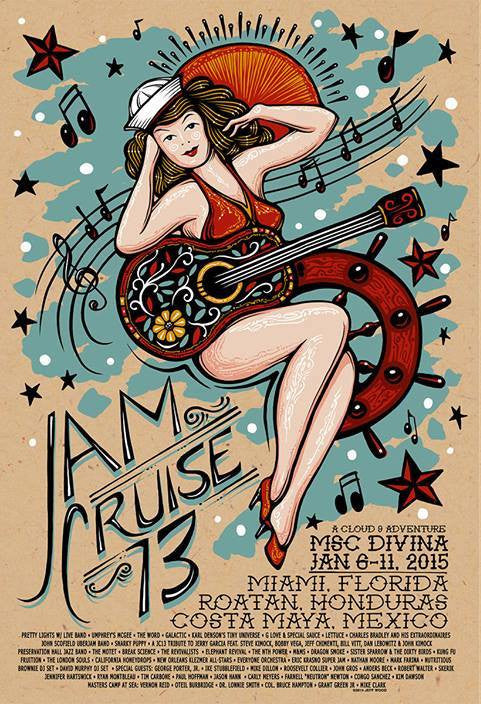 2015 Cloud 9 Adventures Jam Cruise 13 - Zen Dragon Gallery
